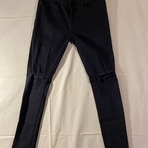 Ksubi Black Straight Men's Jeans distressed 32